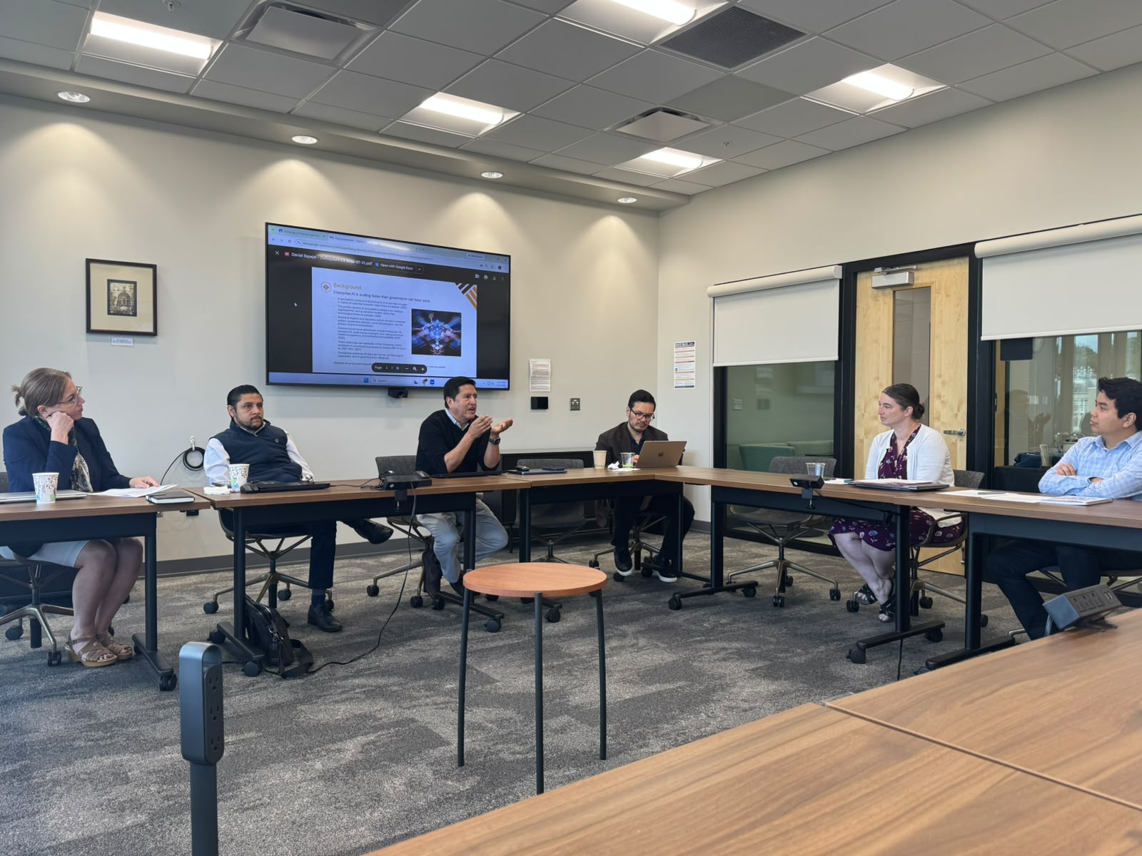 Alumnos del Doctorado en Ingeniería Industrial fortalecen sus proyectos de investigación durante el Seminario Internacional en la Universidad de Dayton