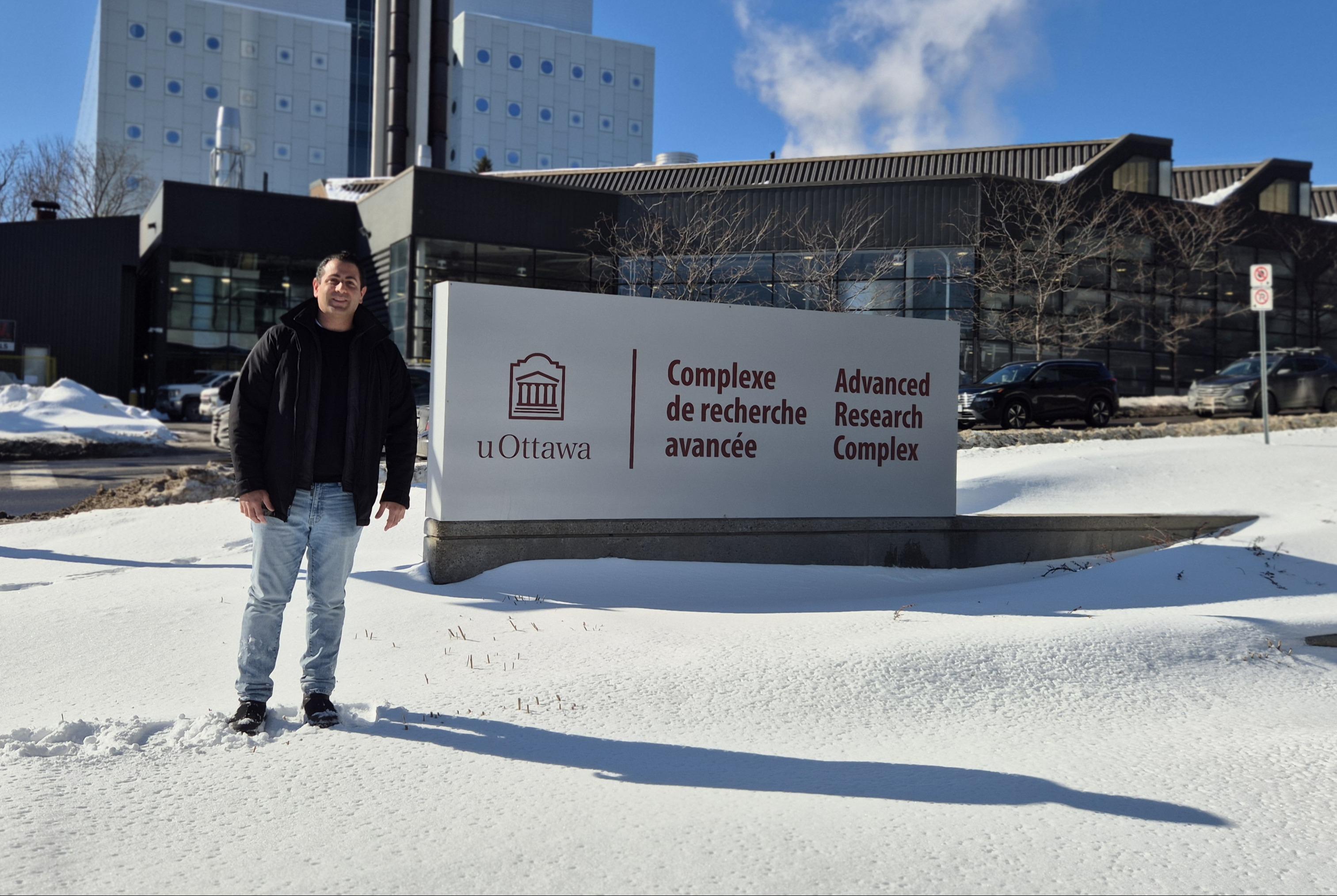 Investigador de Ingeniería realiza estancia académica en Unversity of Ottawa
