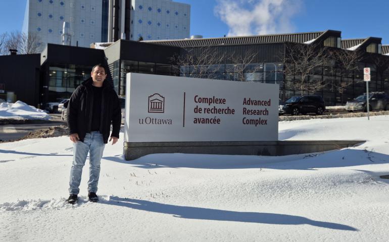 Investigador de Ingeniería realiza estancia académica en Unversity of Ottawa
