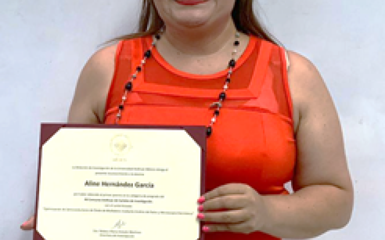 Alumna del Doctorado en Ingeniería Industrial por Proyecto en Semiconductores