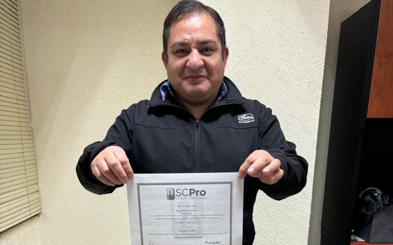 Logra certificación ScProLevel one del Council of Supply Chain Management Professionals (CSCMP)